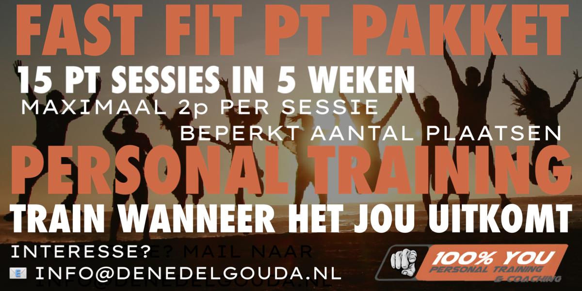 Personal Training kortingsactie!